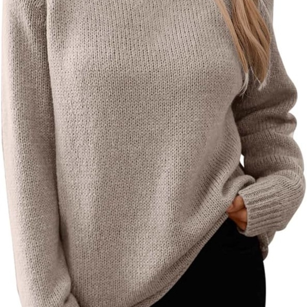 Cozy Beige Sweater by BTFBM - Picture 1 of 7